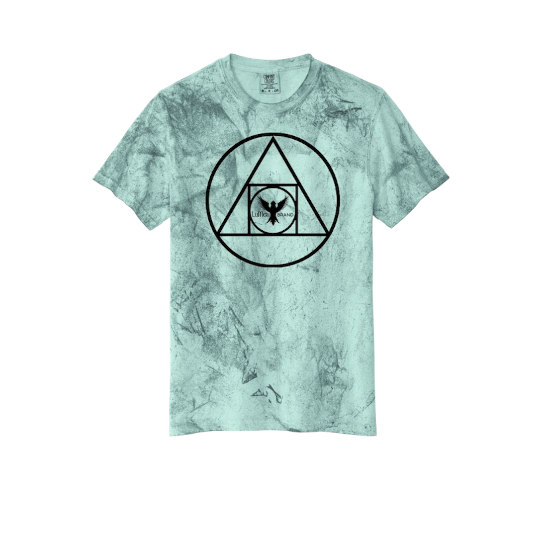 Lumen Brand Color Blast Logo Tee