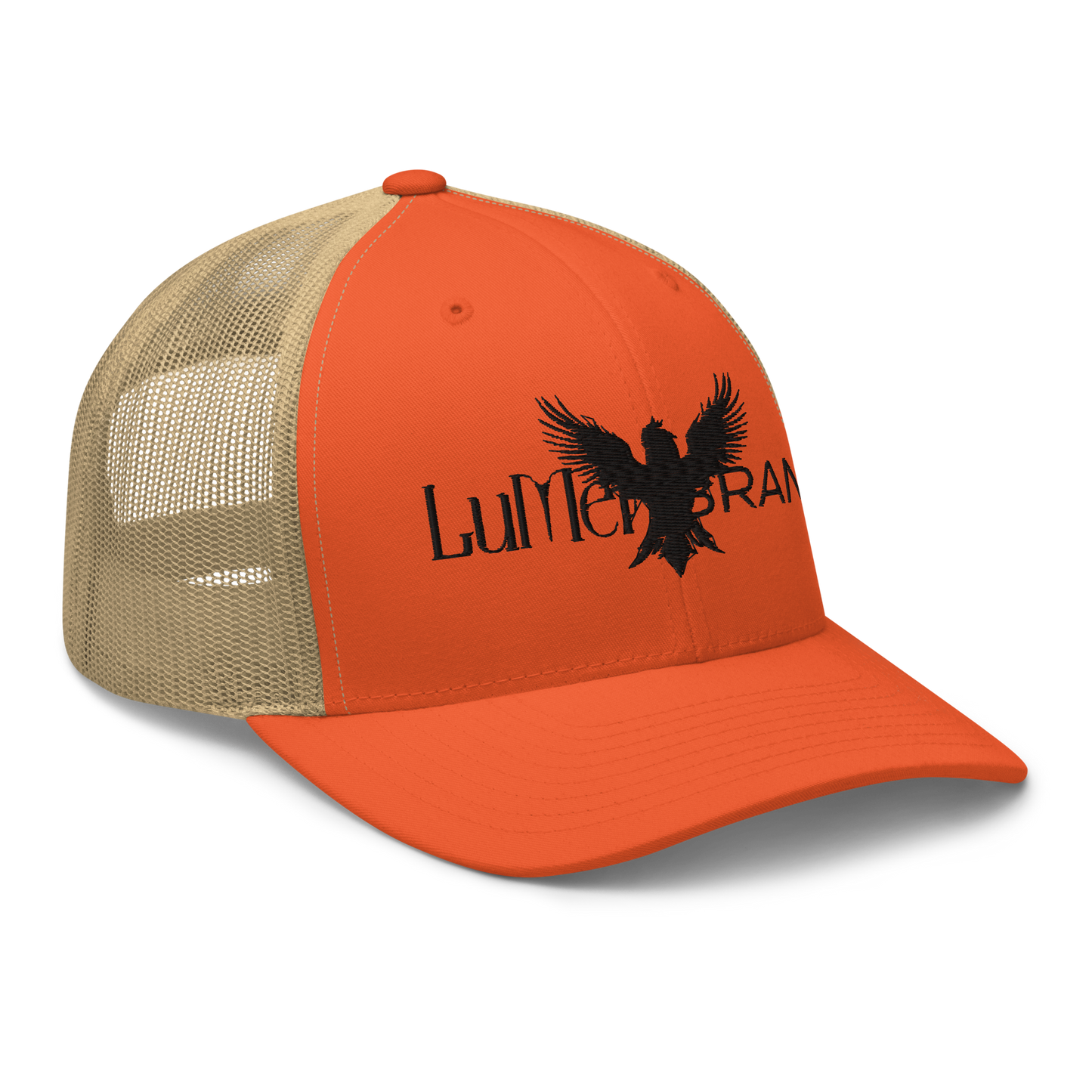 LuMen Retro Trucker Hat – 3D Puff Edition