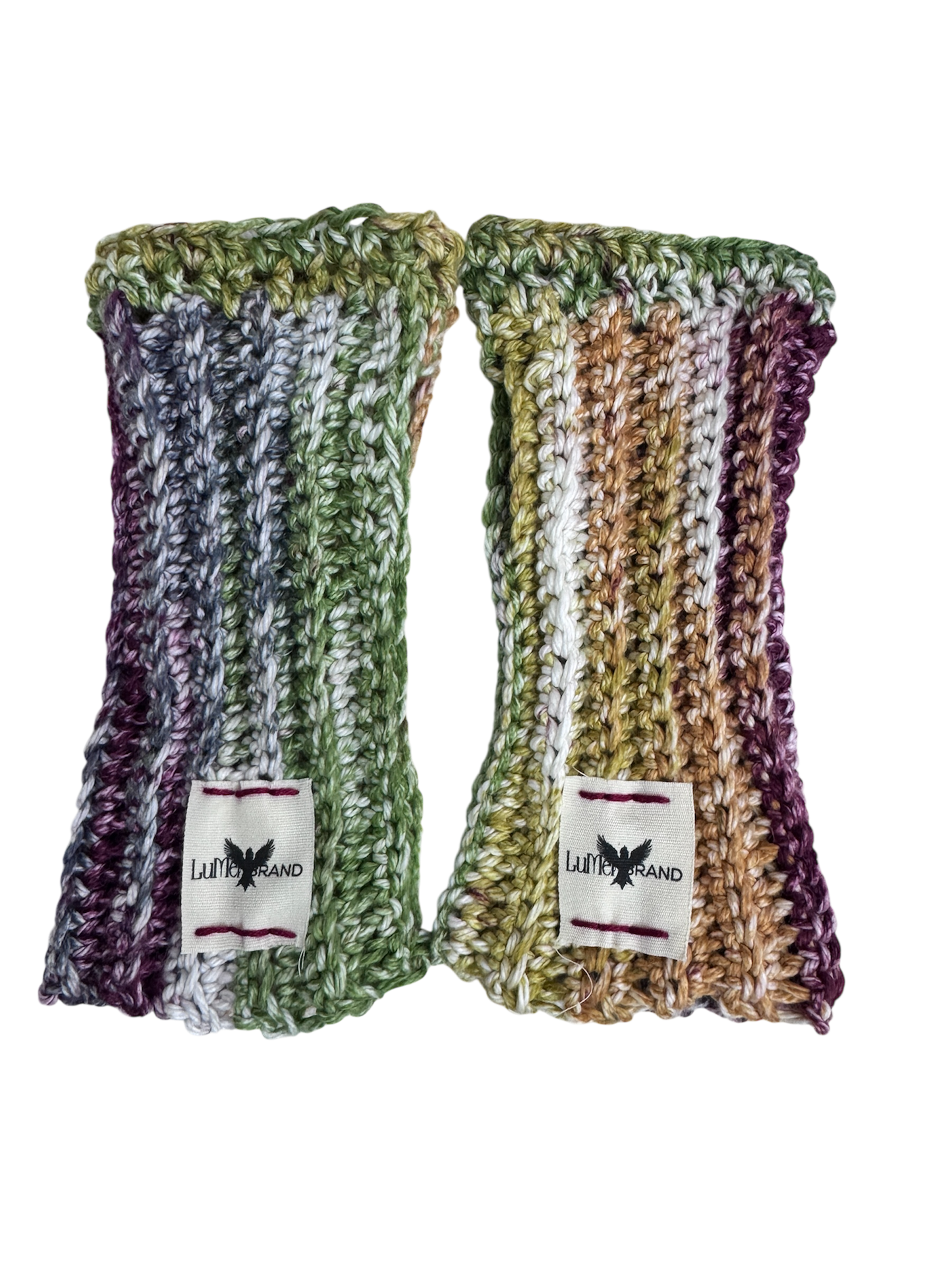 Ribbed Fingerless Gloves