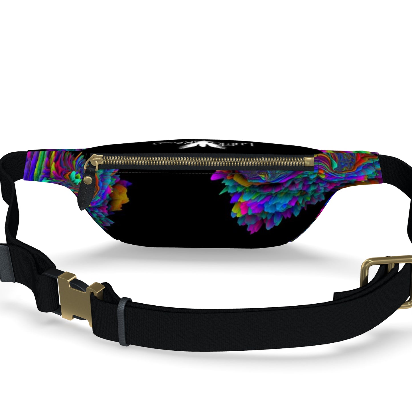 Fractal Alchemy Leather Fanny Pack