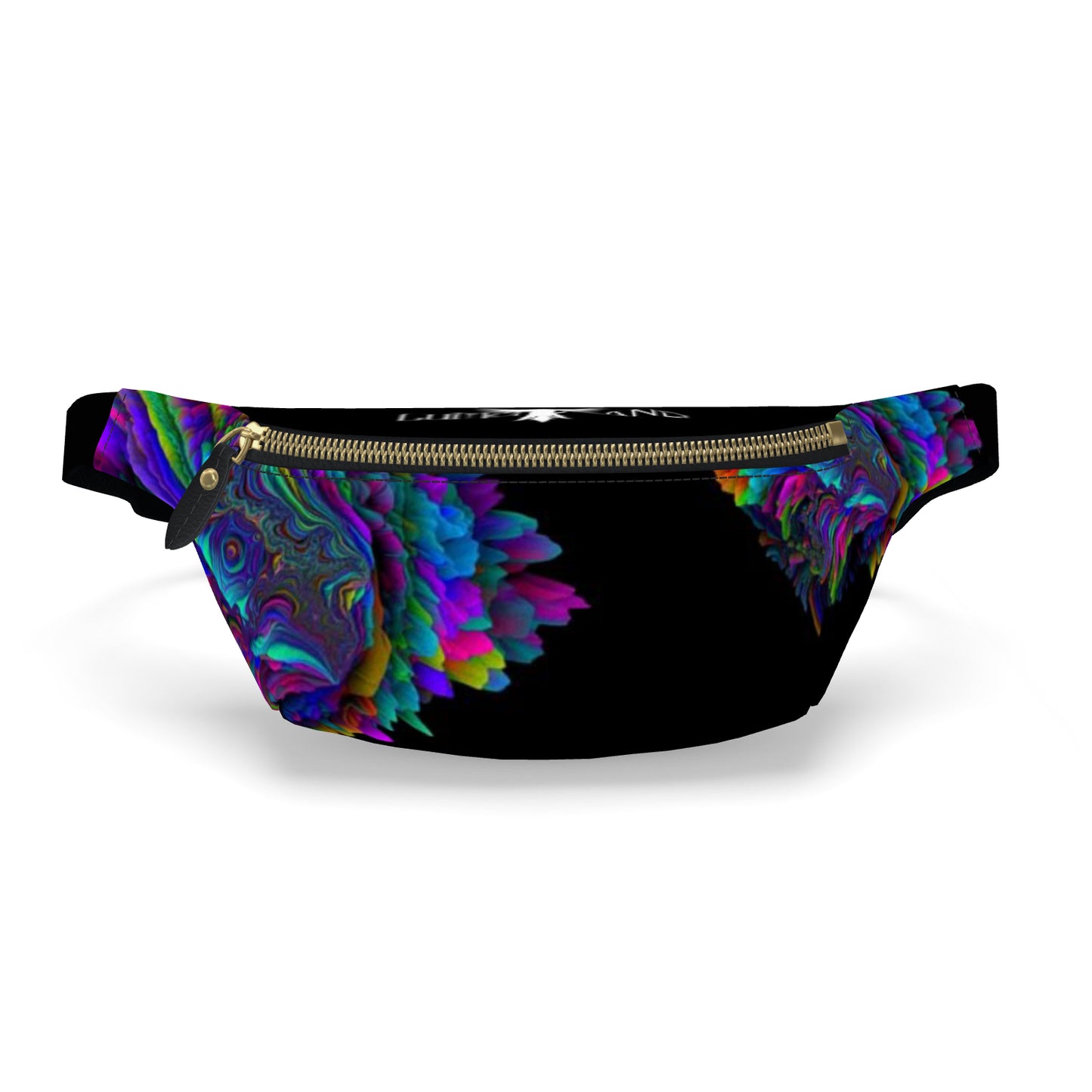 Fractal Alchemy Leather Fanny Pack