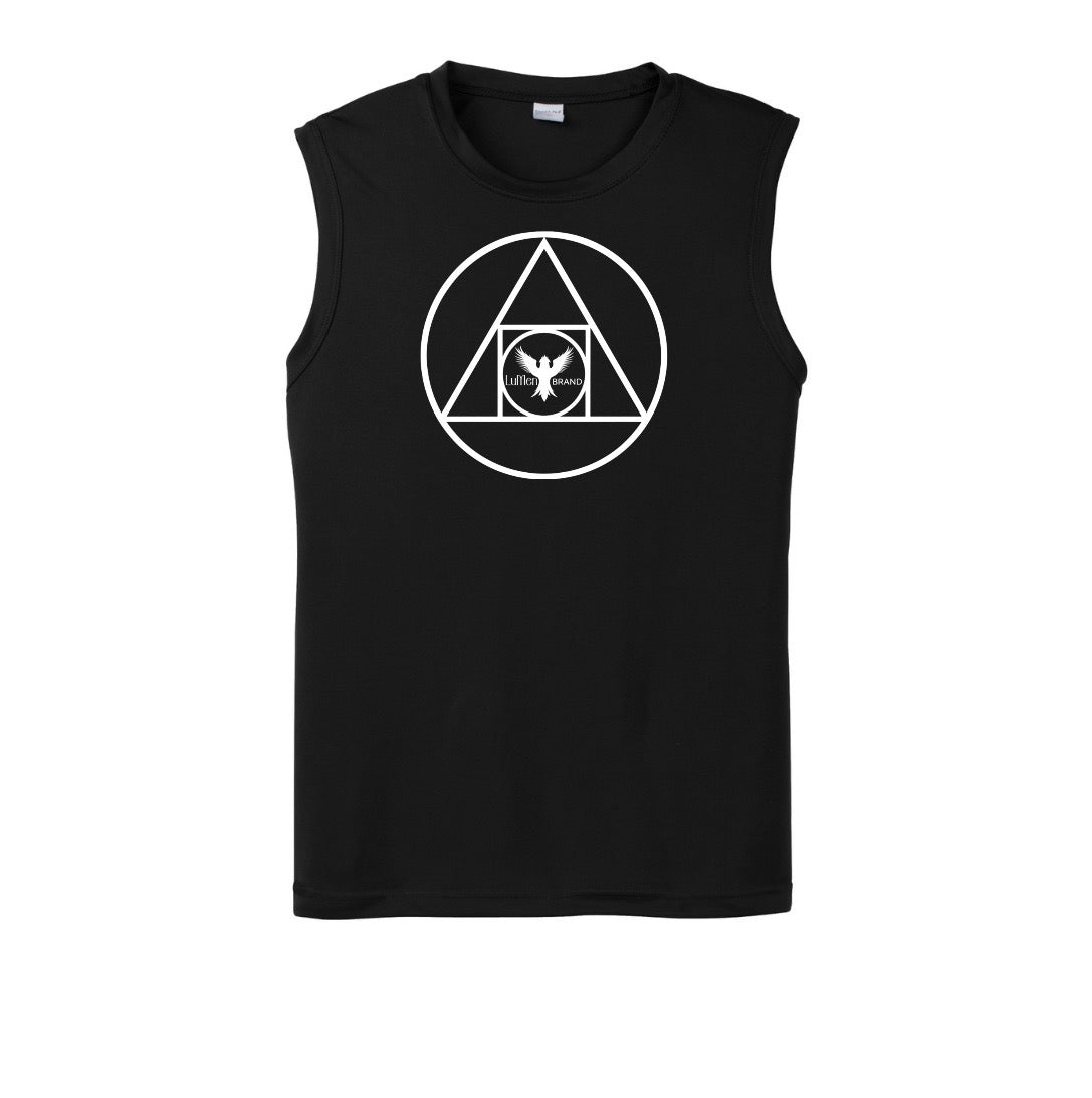 Lumen Brand Logo Sleeveless Competitor Tee